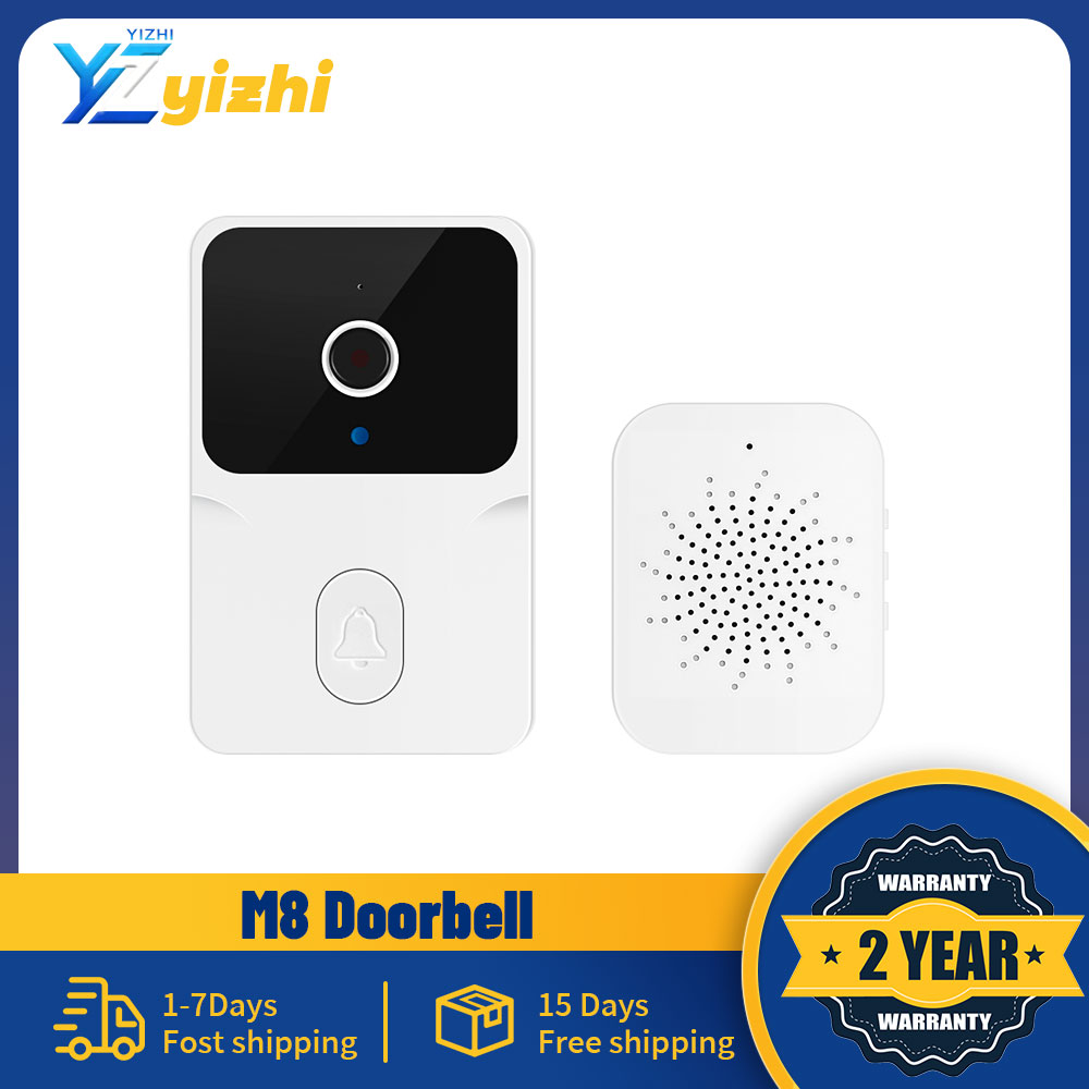 Home Security Bell - M8 Wireless Smart Video Doorbell 2.4G