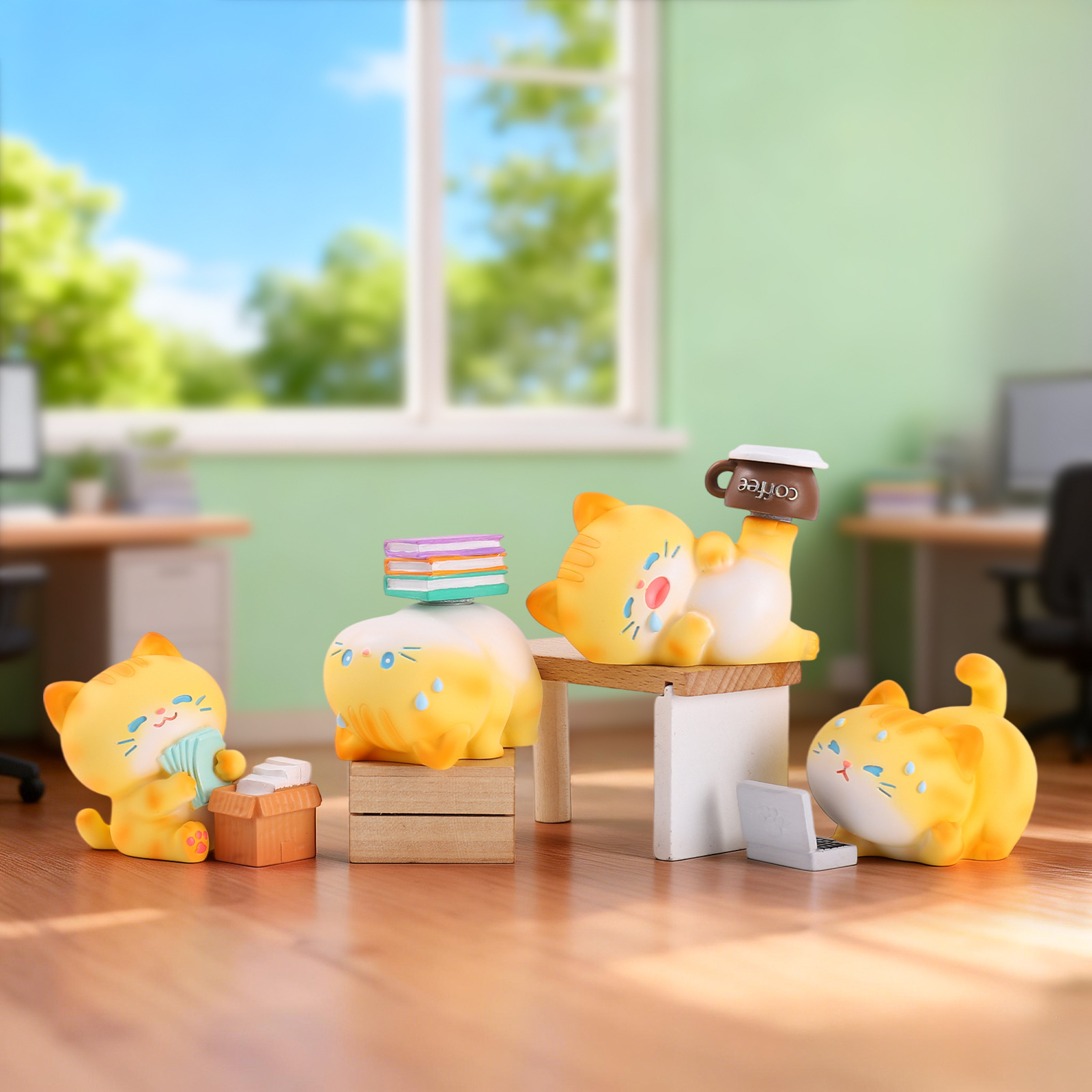 Blind Box Cartoon Orange Cat R – Home Security Items Bewertung und Preis