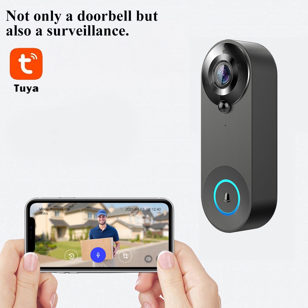 Tuya 1080P Wireless WIFI Doorb – Home Security Bell Bewertung und Preis