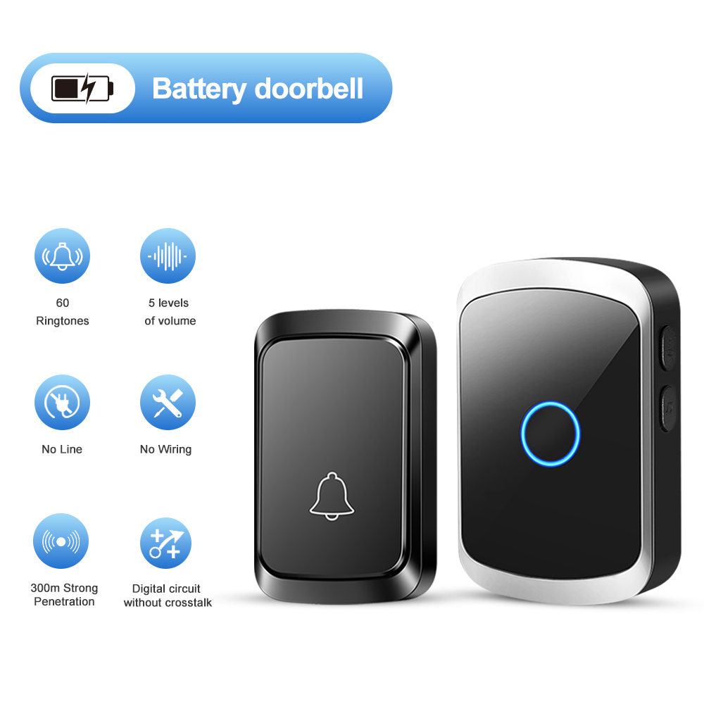 Smart Wireless Doorbell Door C – Home Security Bell Bewertung und Preis
