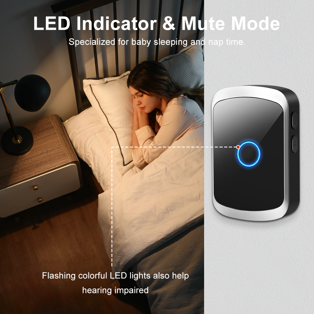 Smart Wireless Doorbell Door C – Home Security Bell Bewertung und Preis