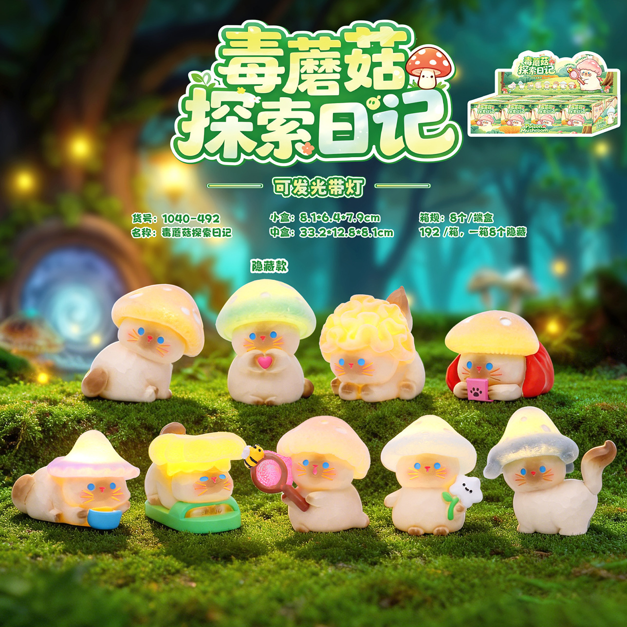 Blind Box Poison Mushroom Expl – Home Security Items Bewertung und Preis