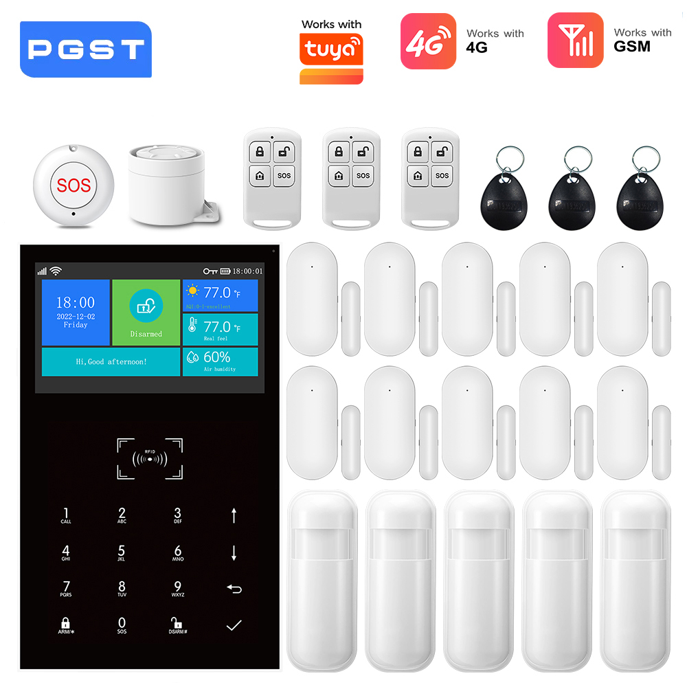 Smart Home Alarm System 2.4G W – Home Security No Monthly Fee Bewertung und Preis