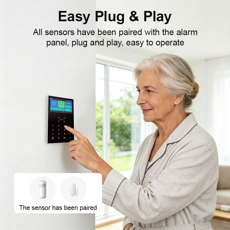 Smart Home Alarm System 2.4G W – Home Security No Monthly Fee Bewertung und Preis