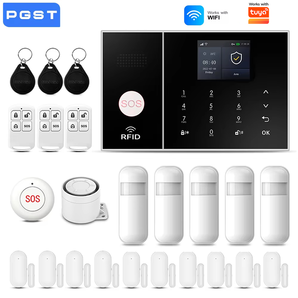 Wireless Alarm System 2.4GWiFi – Home Security No Monthly Fee Bewertung und Preis