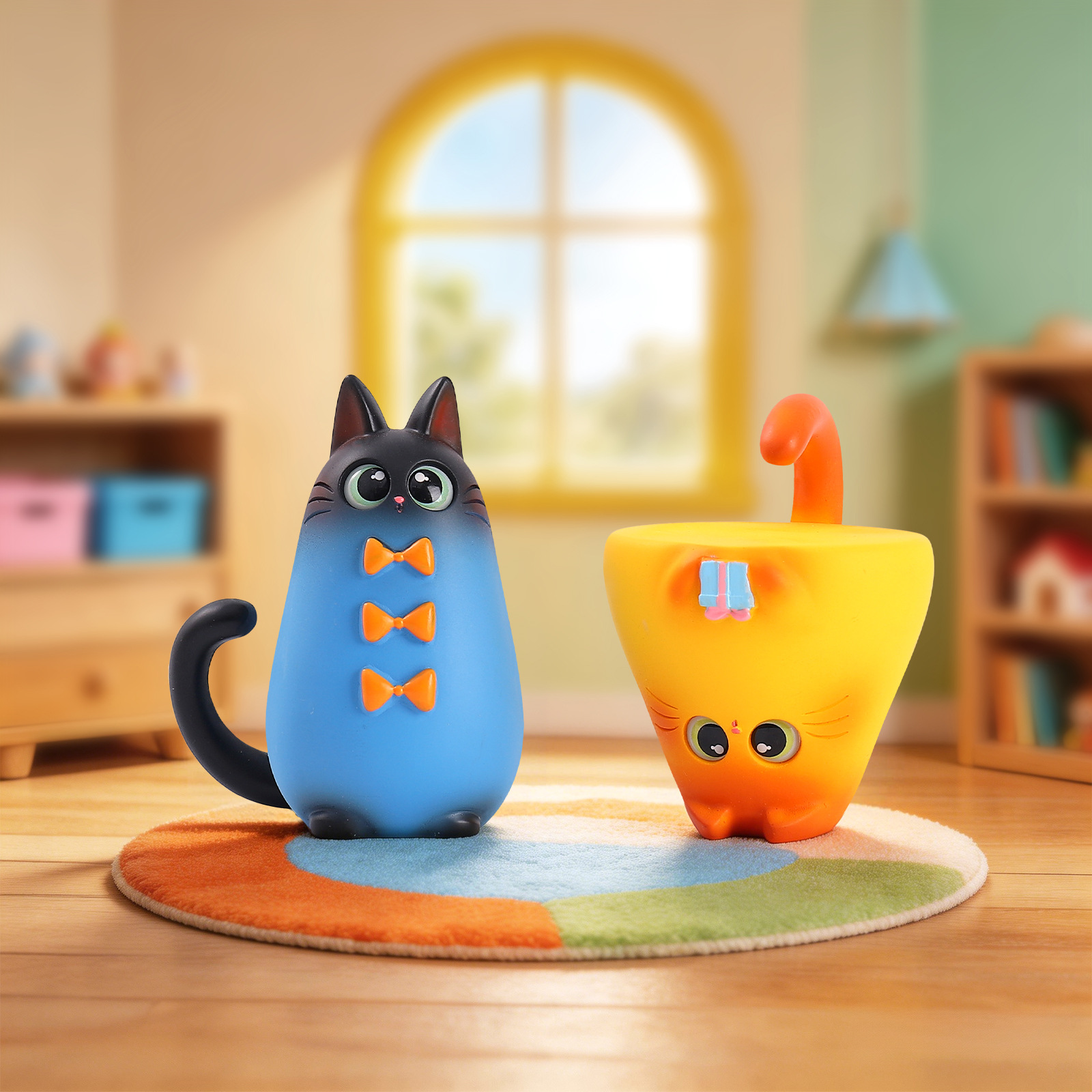 Blind Box Cat Figurine Resin C – Home Security Items Bewertung und Preis