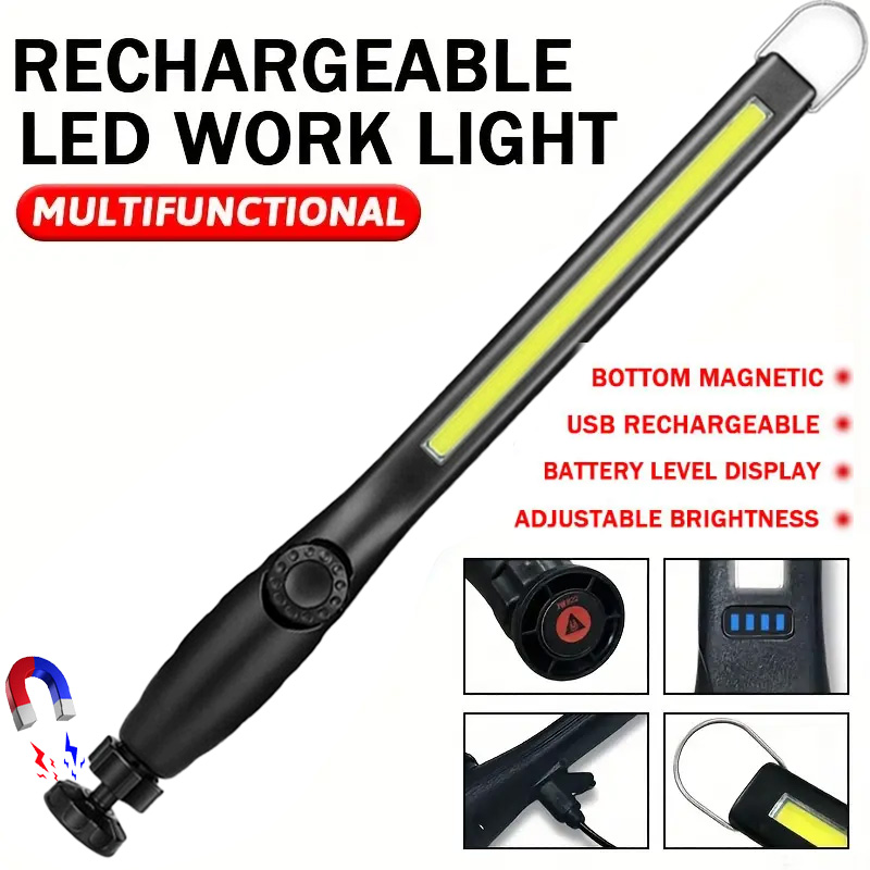 USB Rechargeable 700LM LED Wor – Home Security Jobs Bewertung und Preis