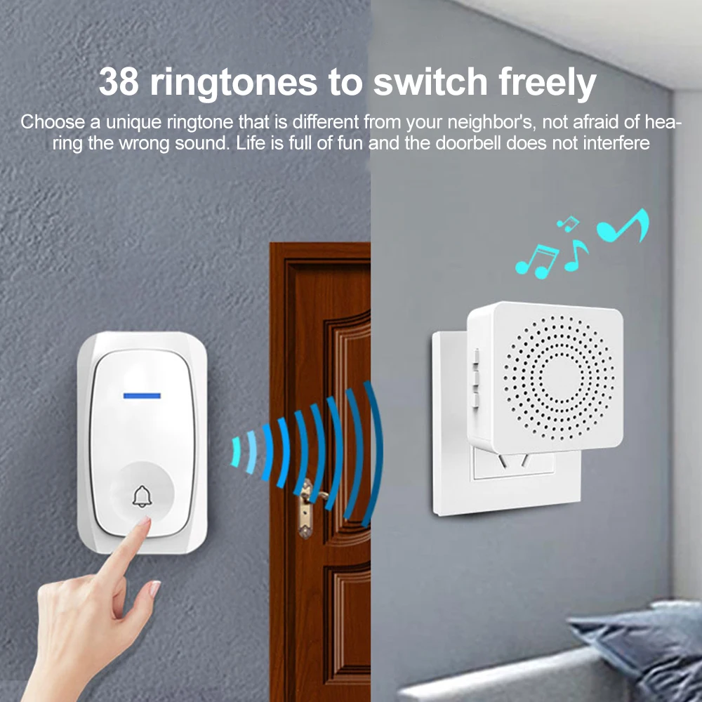 USB Wireless Doorbell Smart We – Home Security Bell Bewertung und Preis