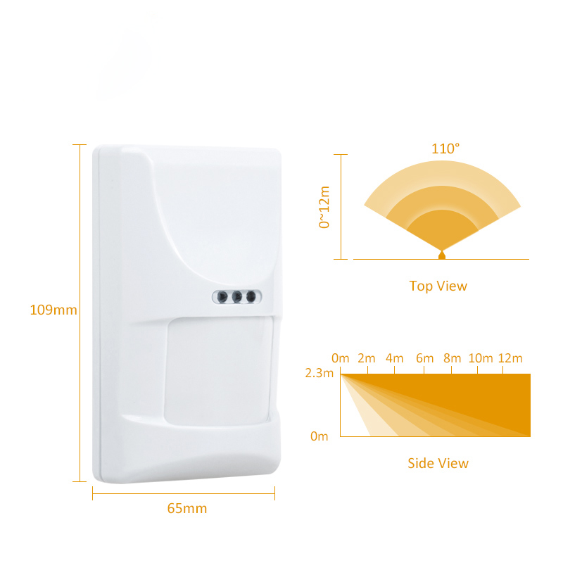 1/3pcs Wired Indoor PIR Microw – Pet Immune Pir Sensor Bewertung und Preis