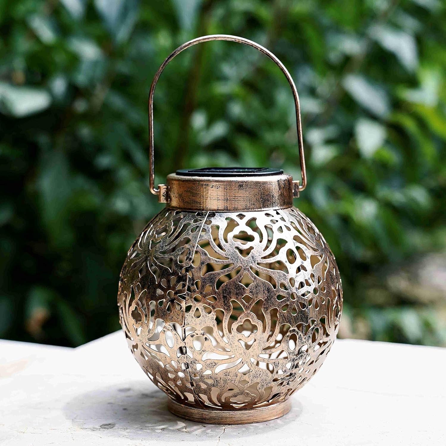 1-6PCS Moroccan Solar Lanterns – Home Security Yard Sign Bewertung und Preis