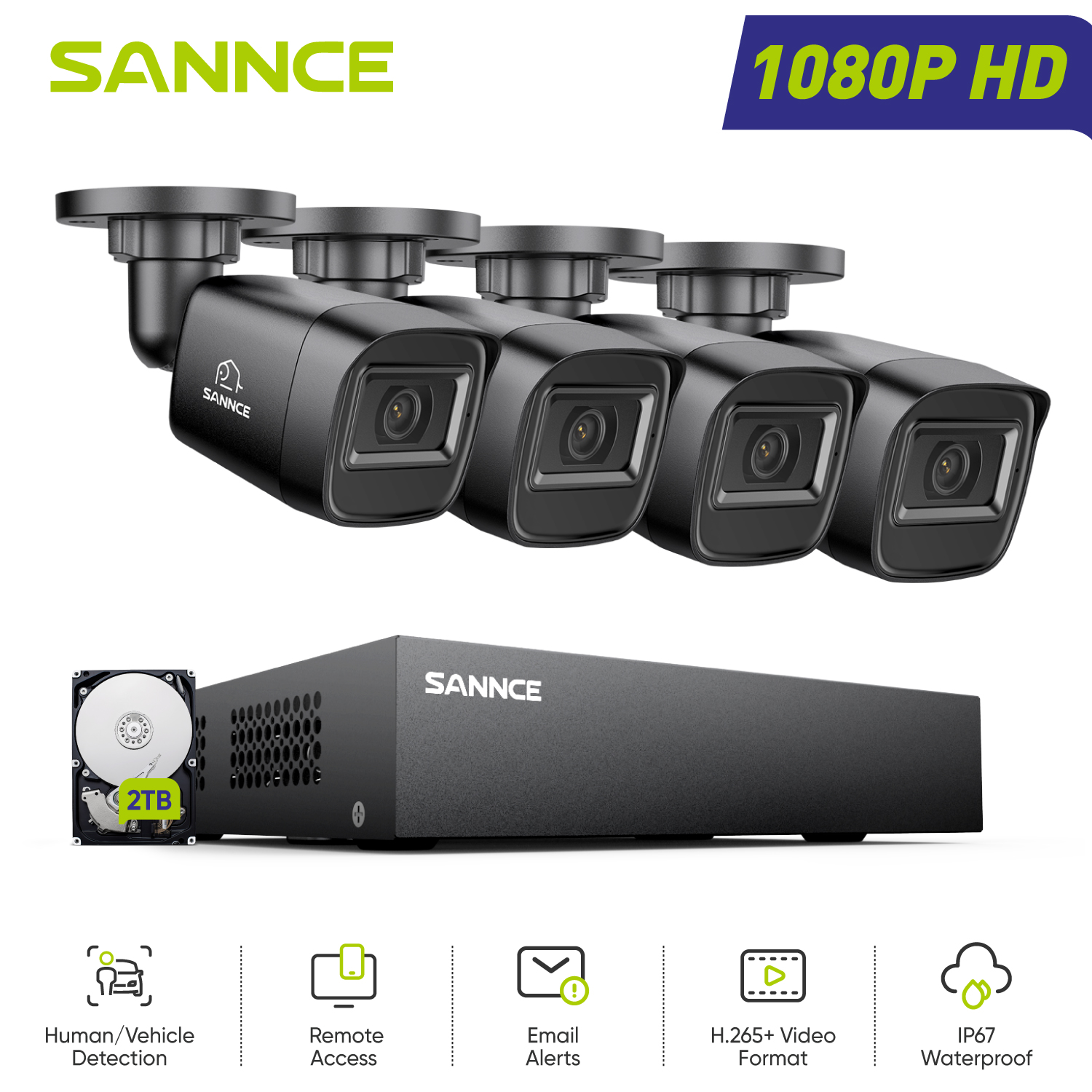 SANNCE 1080P Security Camera S – Home Security Network Bewertung und Preis
