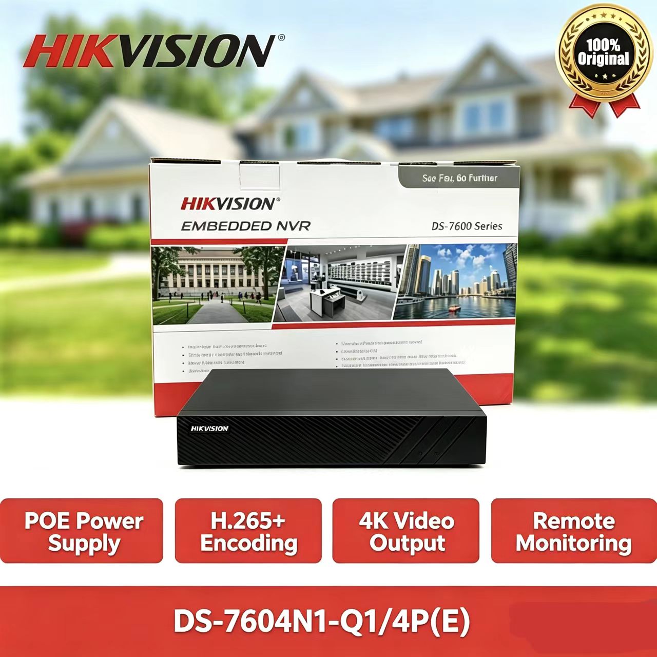 Hikvision DS-7604NI-Q1/4P(E) 4 – Home Security Network Bewertung und Preis