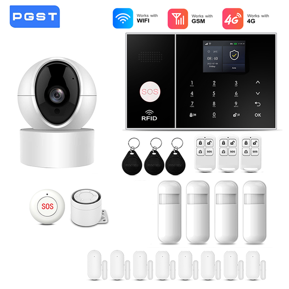 Smart Home Alarm System 4G WiF – Home Security No Monthly Fee Bewertung und Preis