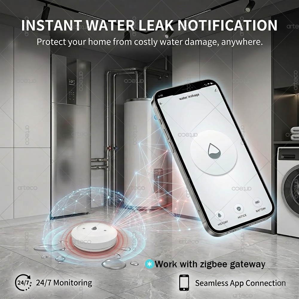 Zigbee Water Leak Sensor Smart – Home Security Monitoring Bewertung und Preis
