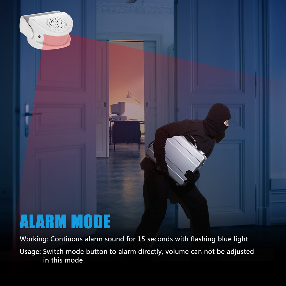 Wireless PIR Motion Sensor Doo – Home Security Bell Bewertung und Preis
