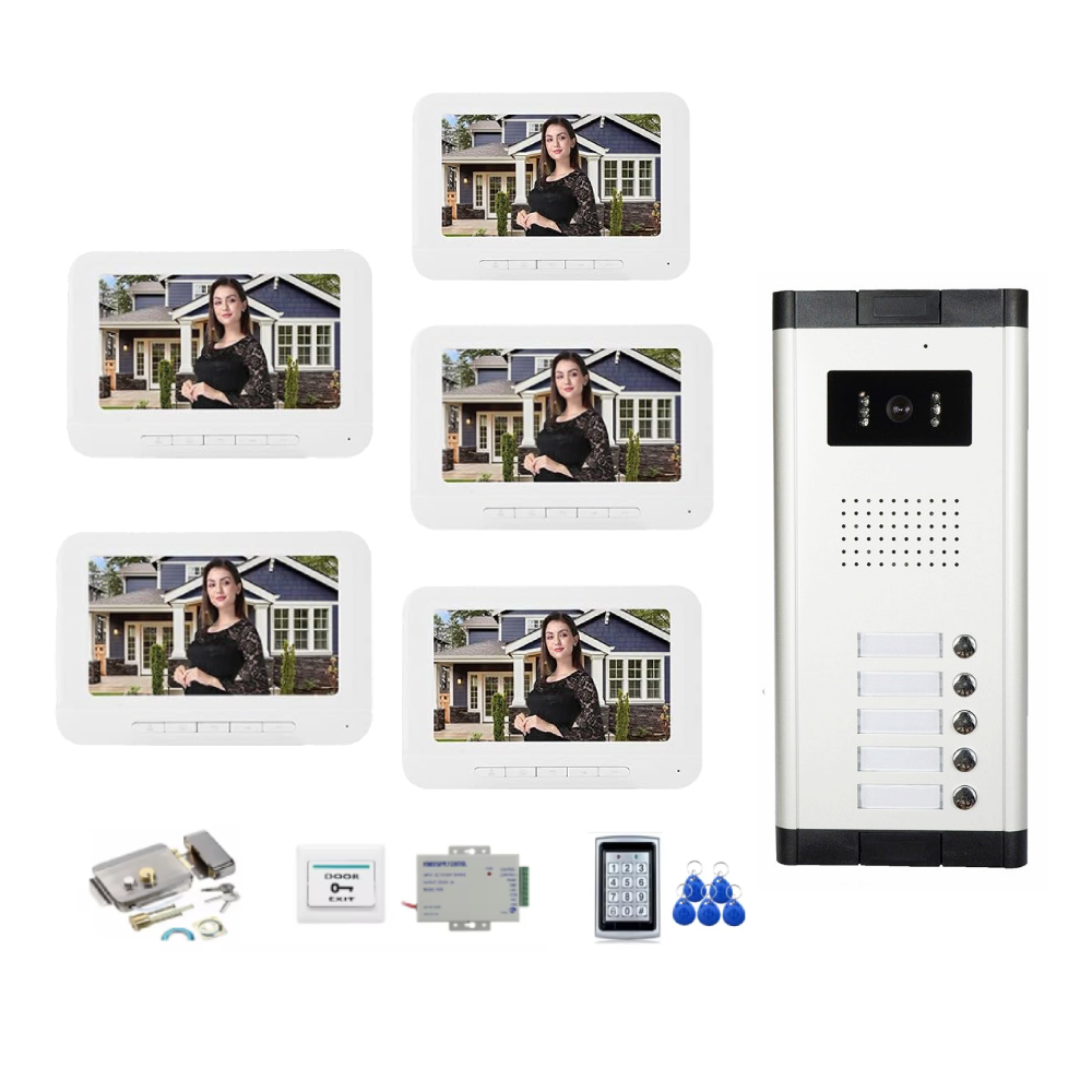 2 to 6 Units Building Doorbell – Home Security Units Bewertung und Preis