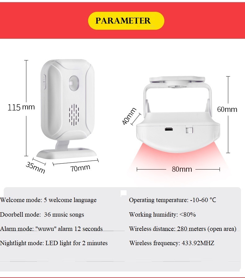 Darho Shop Store Home Security – Home Security Bell Bewertung und Preis