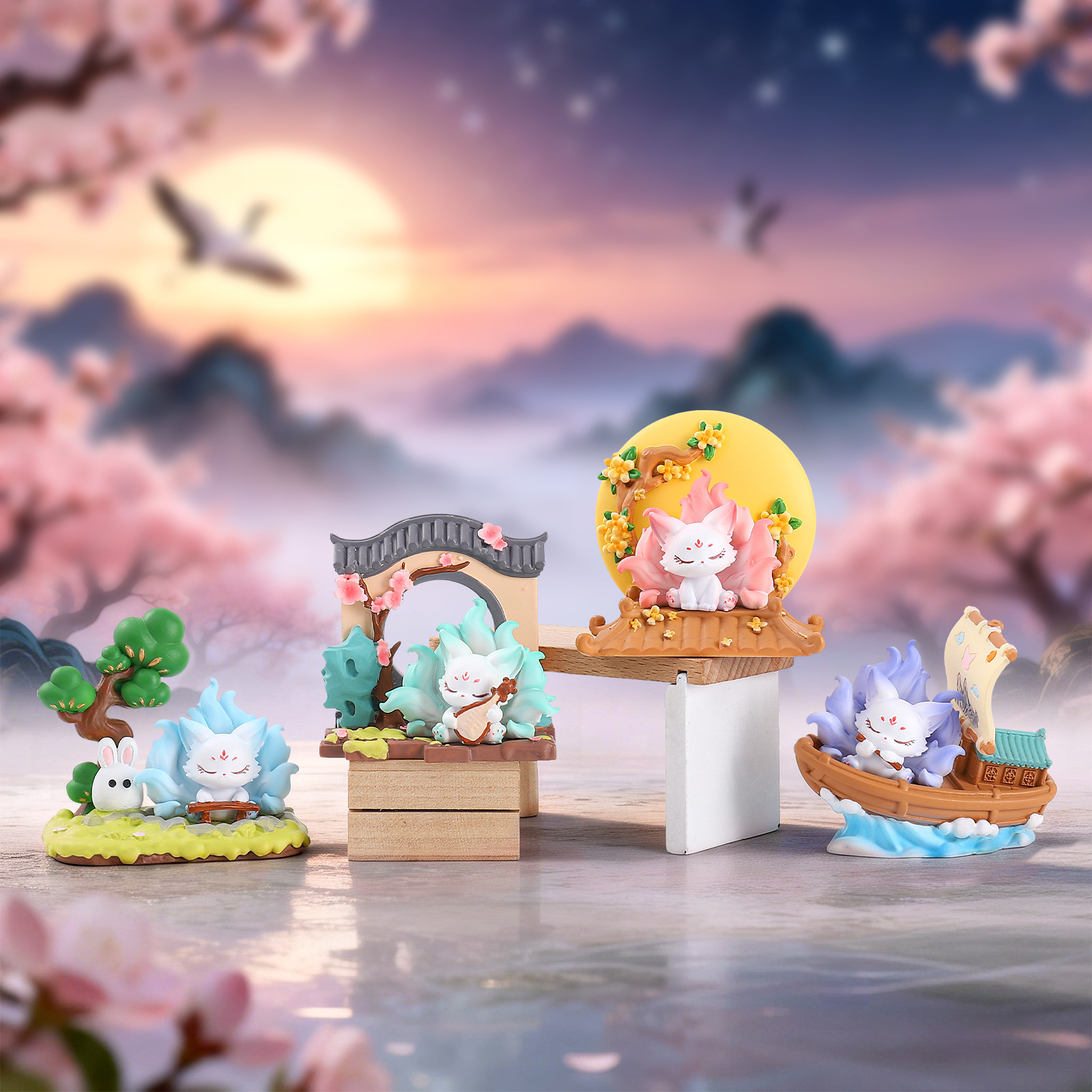 Nine-Tailed Fox Blind Box Chin – Home Security Items Bewertung und Preis