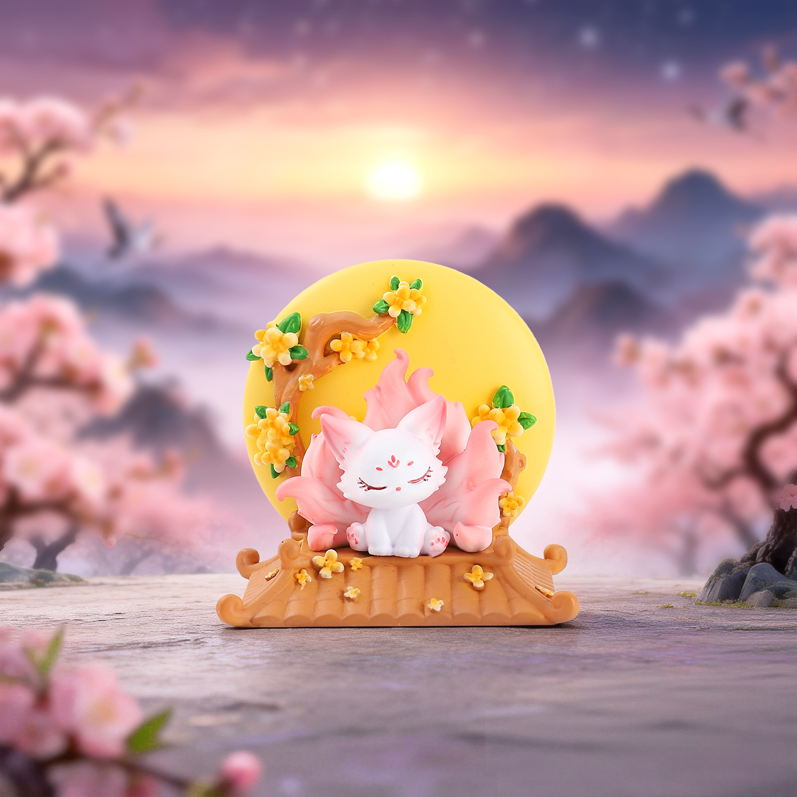 Nine-Tailed Fox Blind Box Chin – Home Security Items Bewertung und Preis