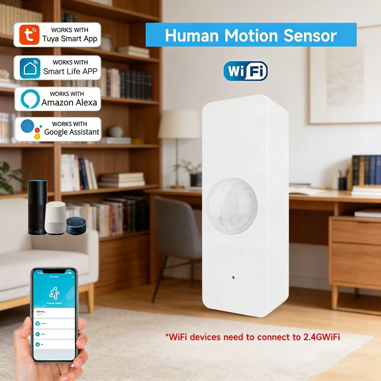 WiFi Smart PIR Motion Sensor T – Home Security Network Bewertung und Preis