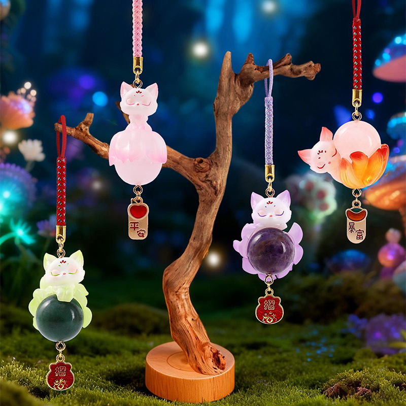 Nine-Tailed Fox Blind Box Crys – Home Security Items Bewertung und Preis