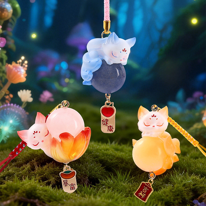 Nine-Tailed Fox Blind Box Crys – Home Security Items Bewertung und Preis