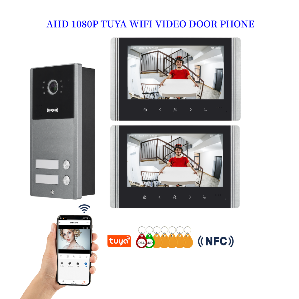 2 Units WIFI Video Intercom RF – Home Security Units Bewertung und Preis