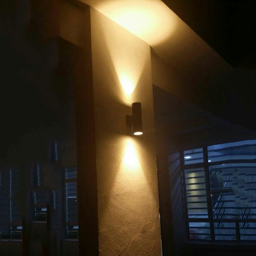 LED Porch Wall Light Up Down W – Home Security Yard Sign Bewertung und Preis