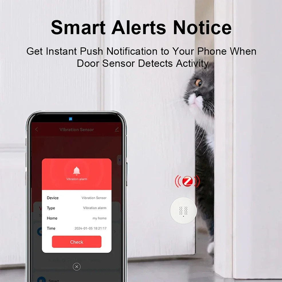 Tuya ZigBee Smart Vibration &  – Home Security Monitoring System Bewertung und Preis