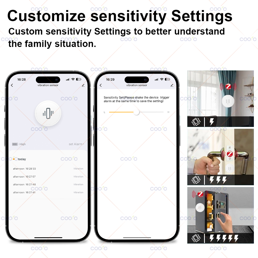 ZigBee Tuya Smart Vibration Se – Home Security Monitoring System Bewertung und Preis