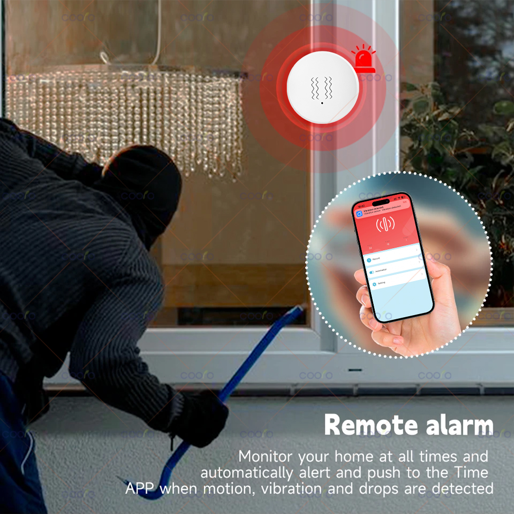 ZigBee Tuya Smart Vibration Se – Home Security Monitoring System Bewertung und Preis