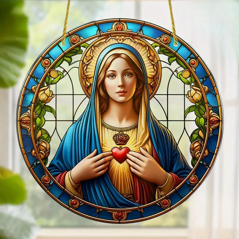 Christian Religion Mary Suncat – Home Security Yard Sign Bewertung und Preis