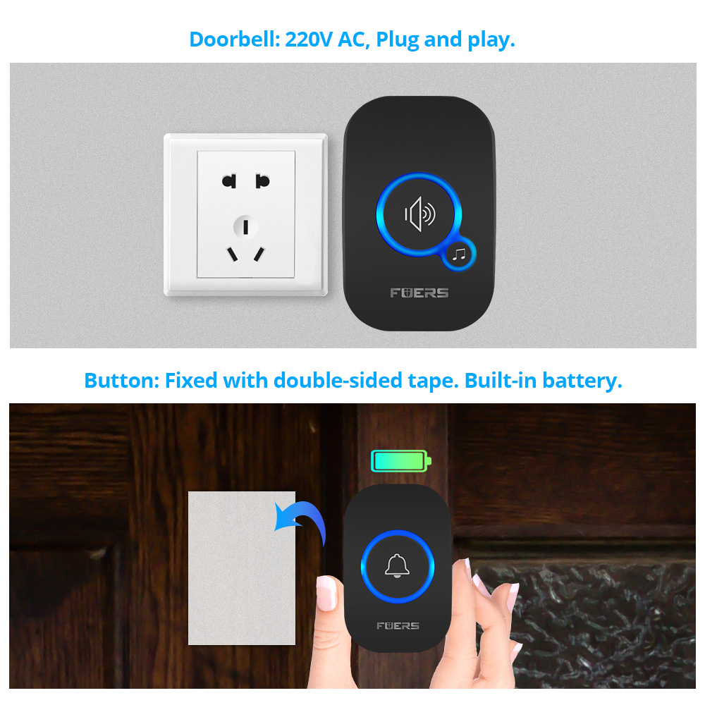 Fuers Wireless Doorbell Home W – Home Security Bell Bewertung und Preis