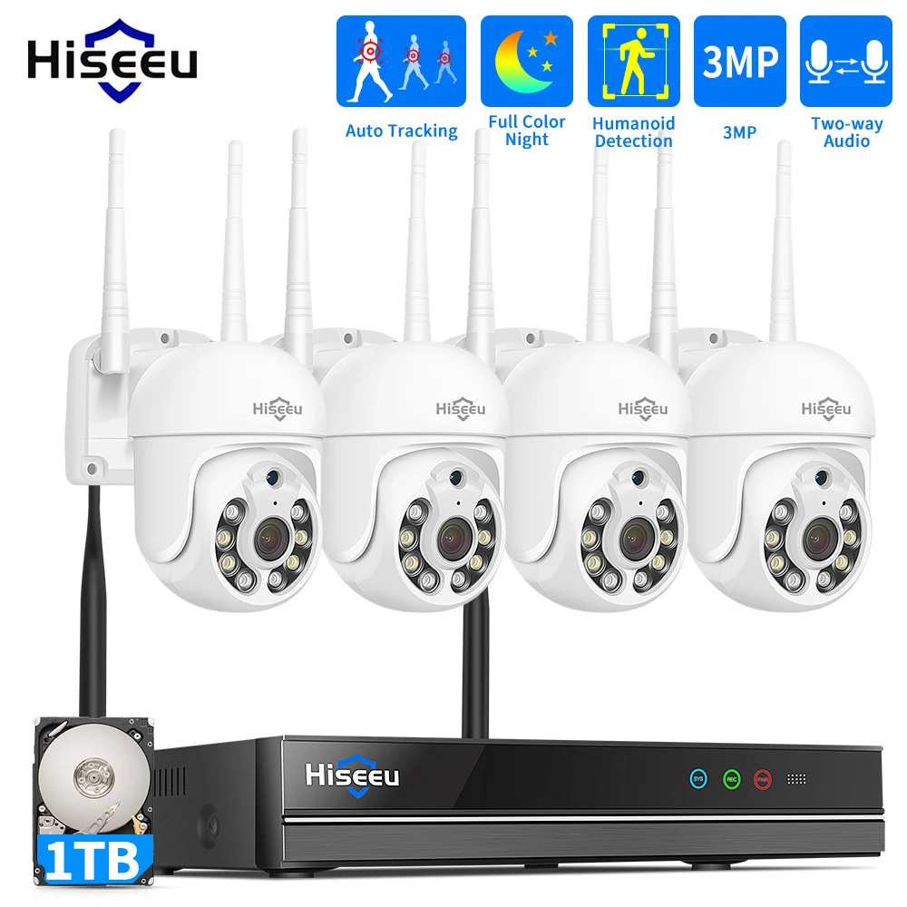 Hiseeu 5MP WiFi CCTV Camera Se – Home Security Monitoring System Bewertung und Preis