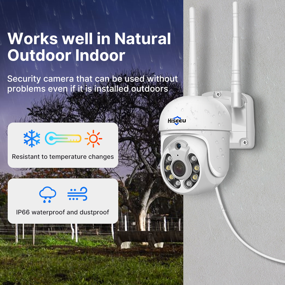 Hiseeu 5MP WiFi CCTV Camera Se – Home Security Monitoring System Bewertung und Preis
