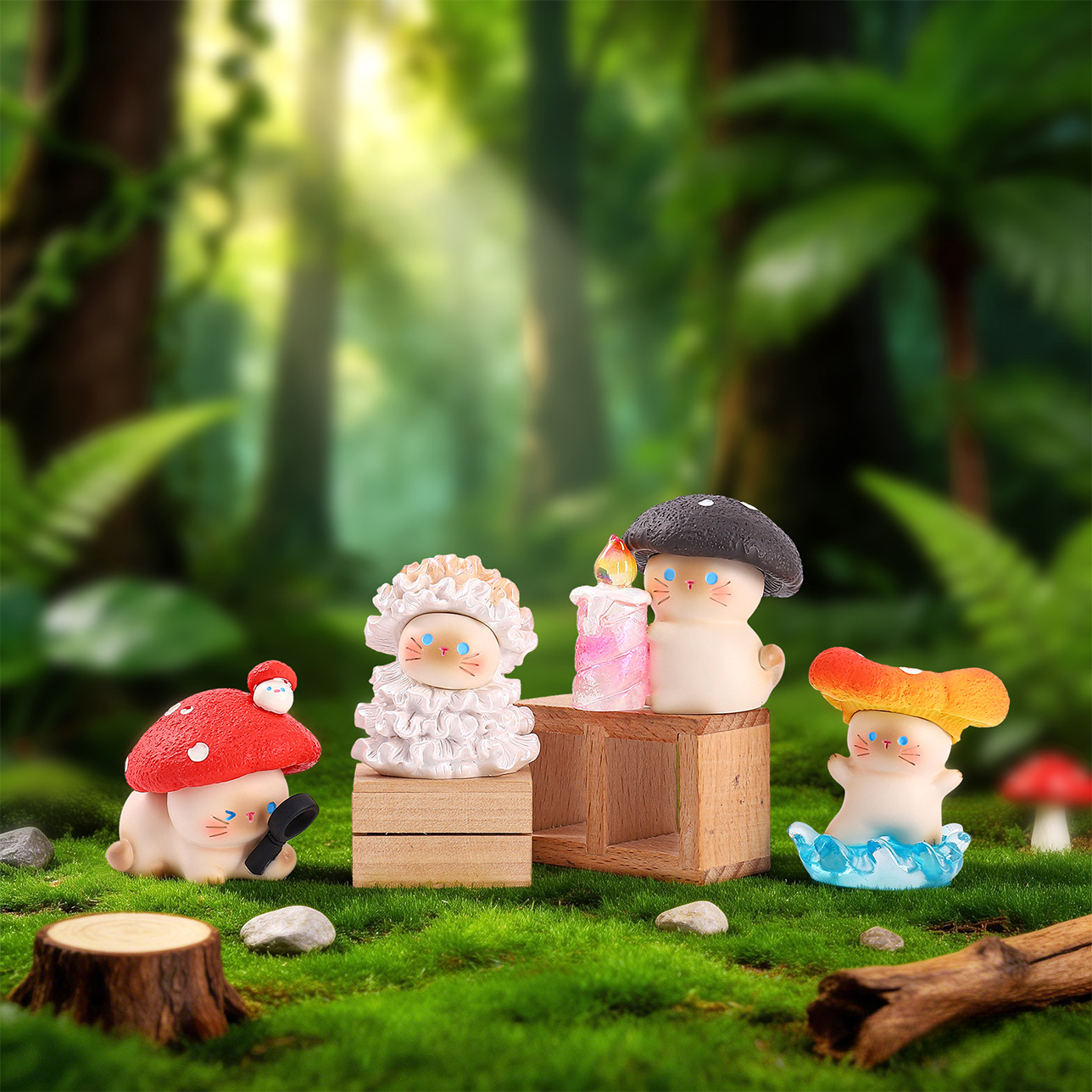Mushroom Meow Blind Box Cute C – Home Security Items Bewertung und Preis