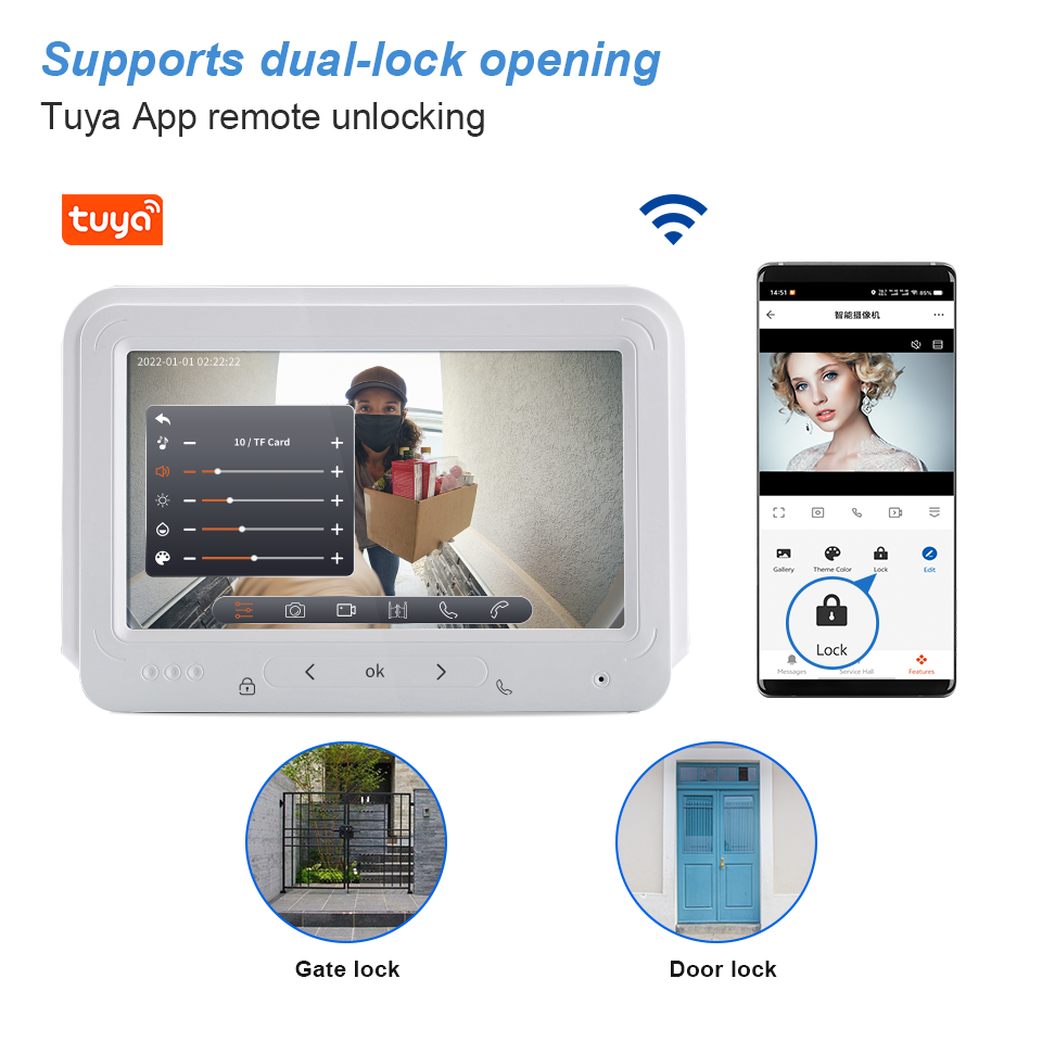 Tuya WIFI Video Intercom Syste – Home Security Units Bewertung und Preis