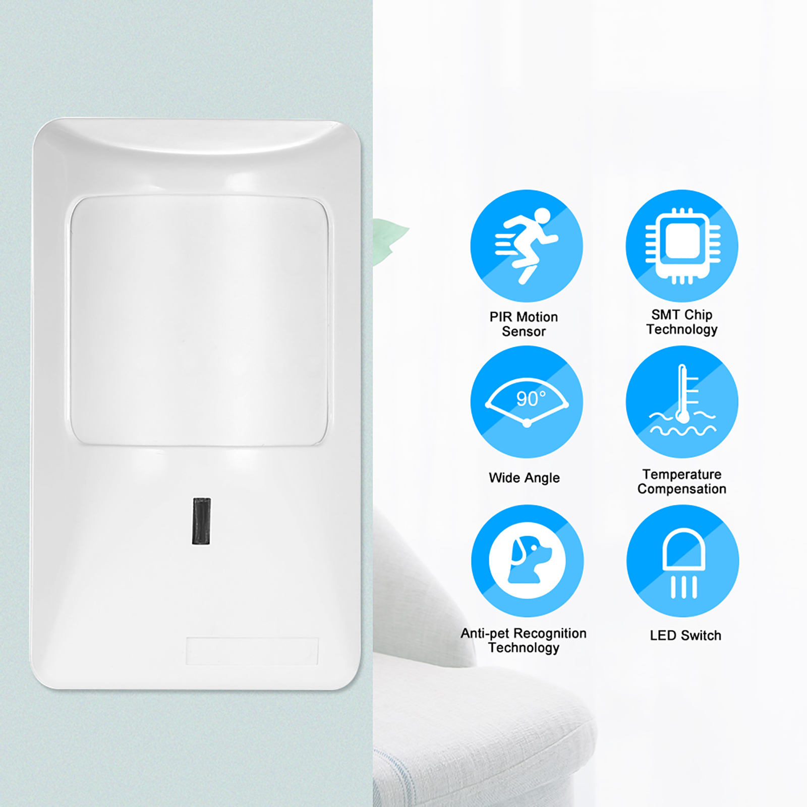 2pcs Sensor Anti-Pet PIR Motio – Pet Immune Pir Sensor Bewertung und Preis
