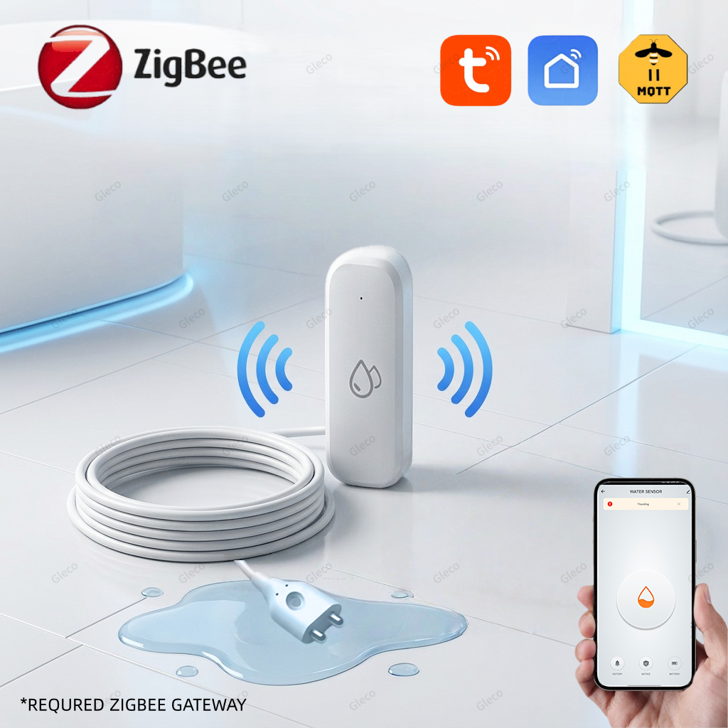 Tuya Zigbee Water Leak Sensor  – Home Security Monitoring Bewertung und Preis