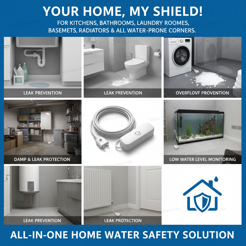 Tuya Zigbee Water Leak Sensor  – Home Security Monitoring Bewertung und Preis