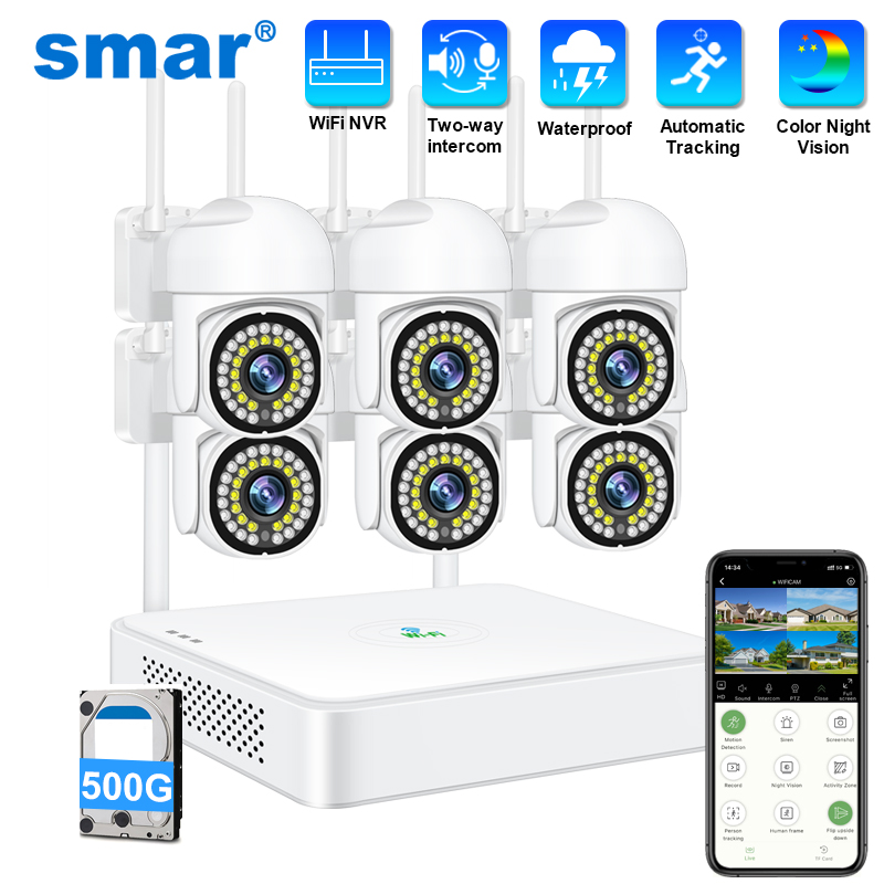 Smar 3MP Wireless CCTV Securit – Home Security Bell Bewertung und Preis
