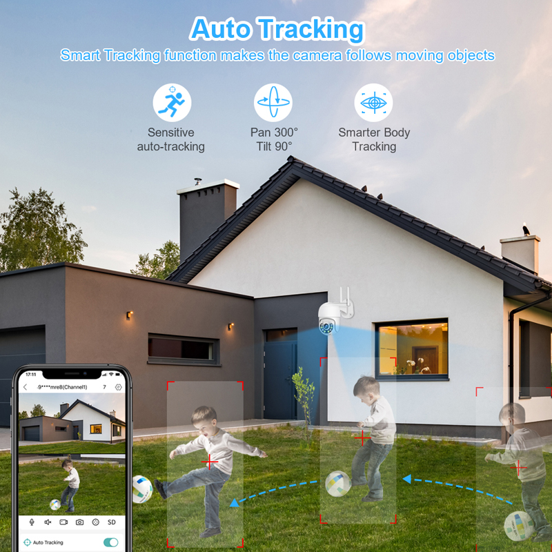 Smar 3MP Wireless CCTV Securit – Home Security Bell Bewertung und Preis
