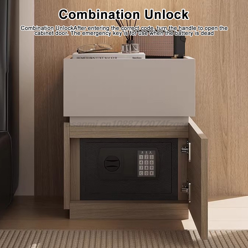 Italian Minimalist Nightstand  – Home Security Units Bewertung und Preis