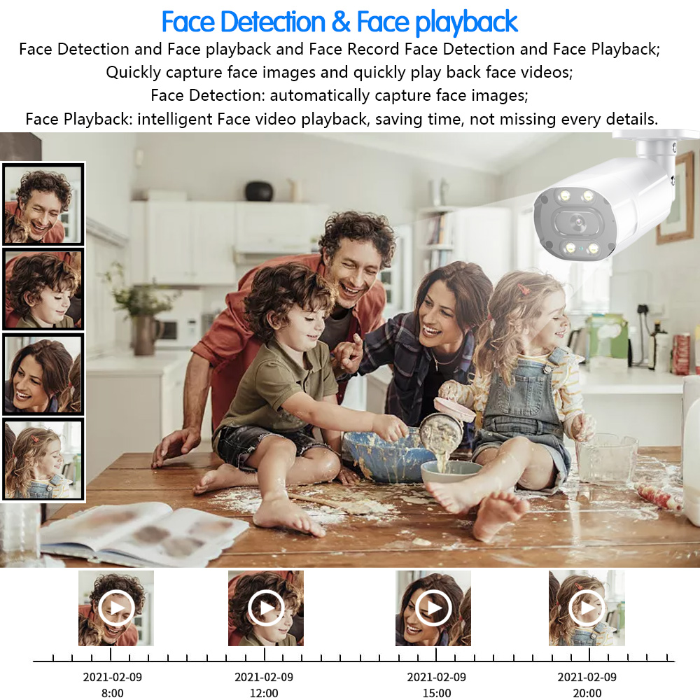 Street Outdoor 8MP 4K AHD CCTV – Home Security Monitoring System Bewertung und Preis